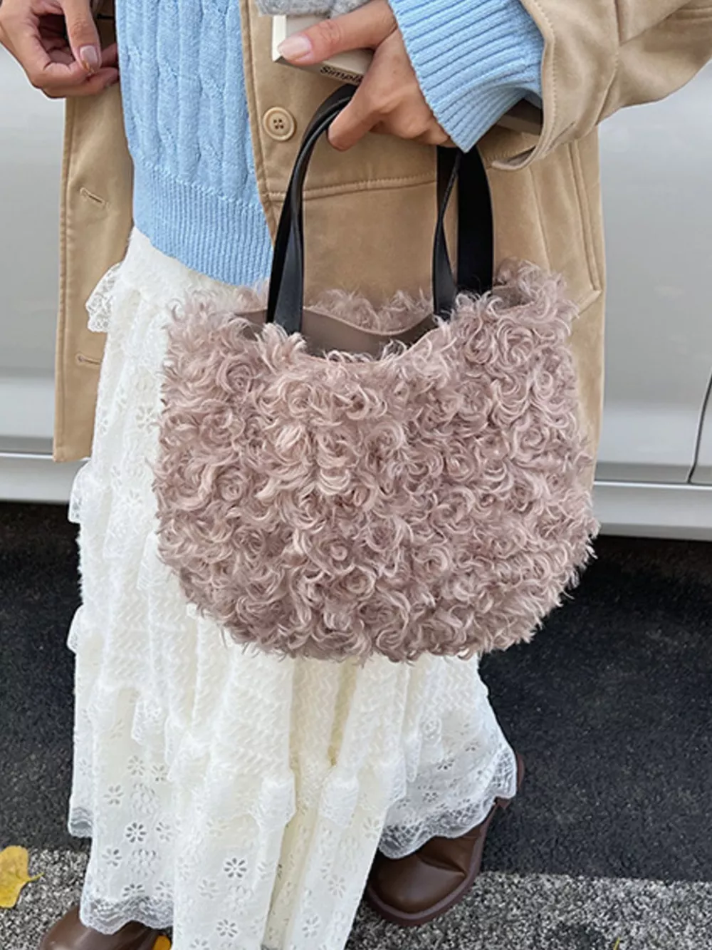 Lightweight Fluffy Handbag, image 6