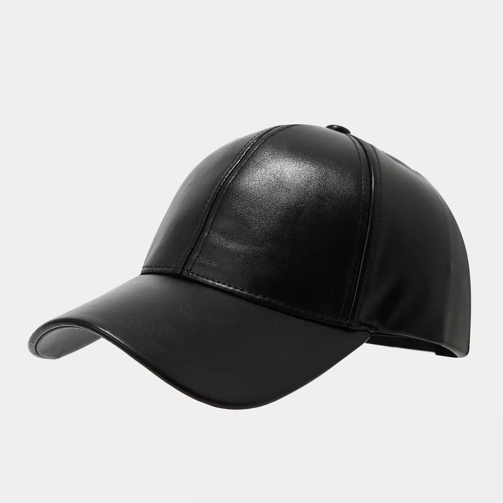 PU Leather Baseball Cap, image 5