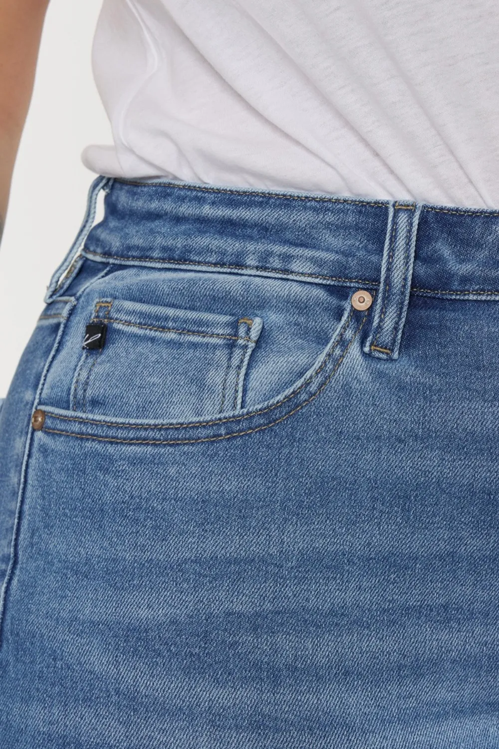 Full Size Cat's Whiskers High Waist Jeans, image 16