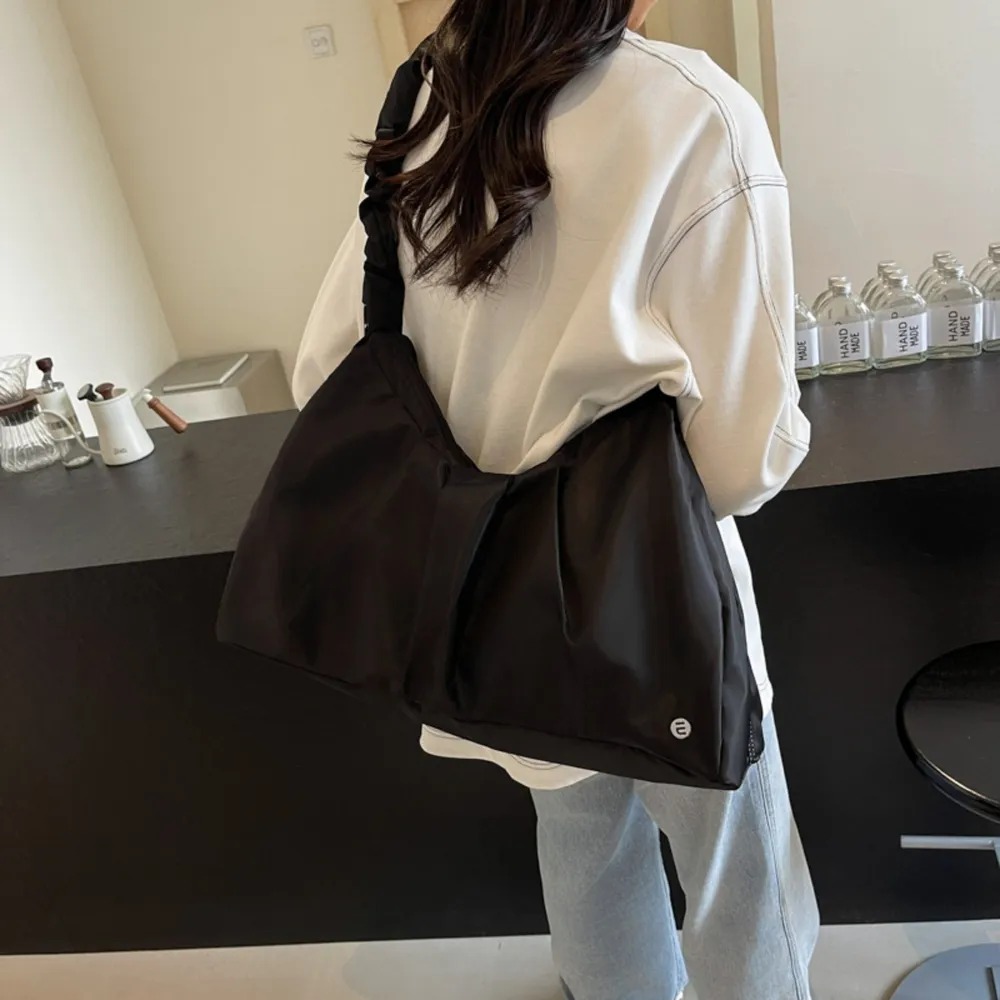 Ruched Large Tote Bag, image 4