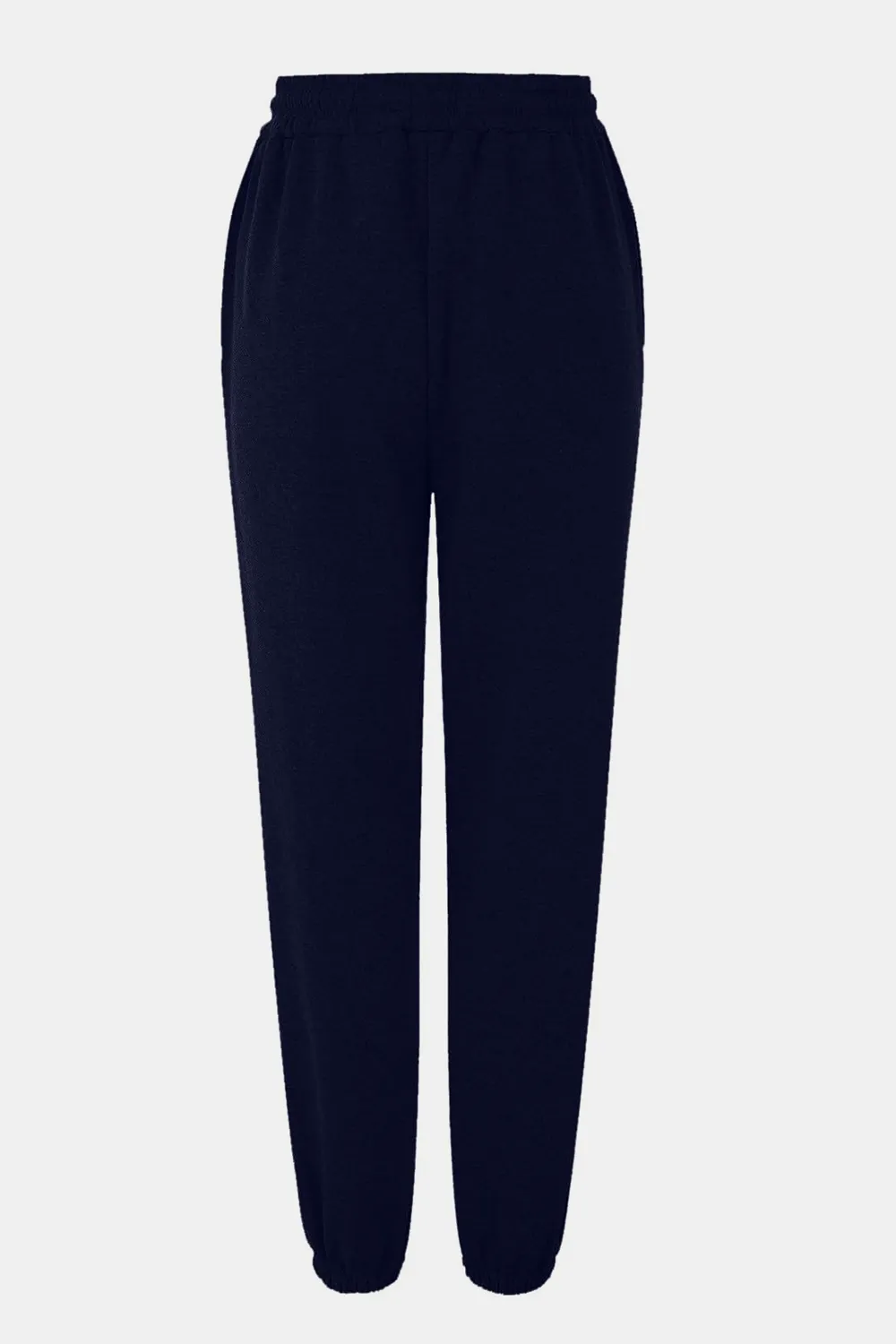 Elastic Waist Joggers with Pockets, image 23