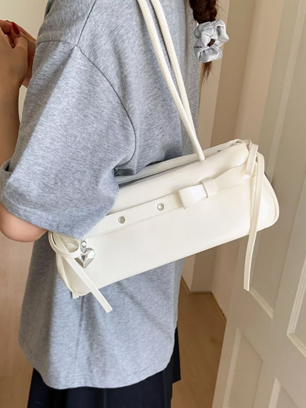 PU Leather Shoulder Bag, image 20