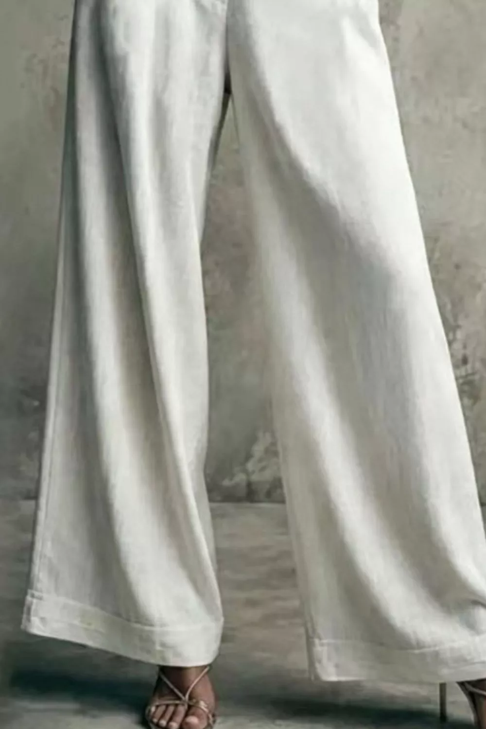 High-Waisted Wide-Leg Pants, image 4