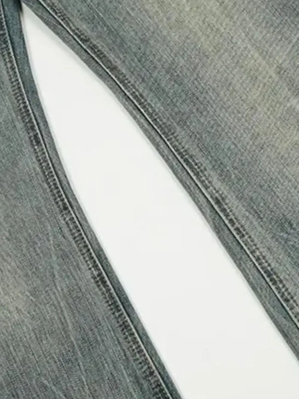 Men's Vintage Wash Straight Leg Jeans, image 5