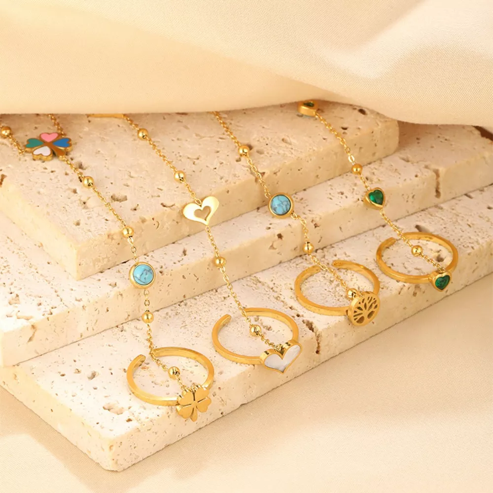 18K Gold-Plated Chain Bracelet, image 3