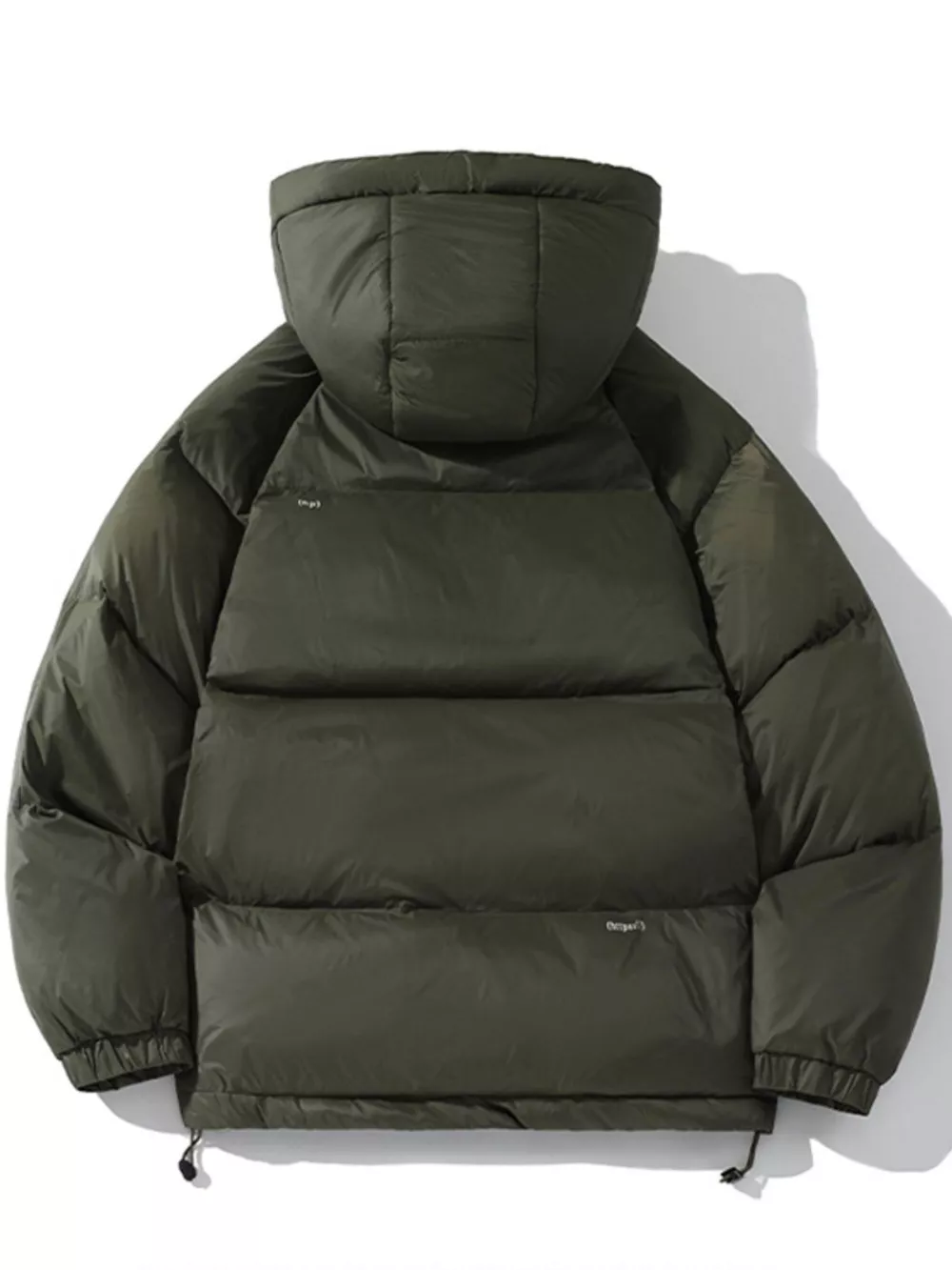 Men's Plus Size Hooded Lightweight Puffer Jacket, image 7