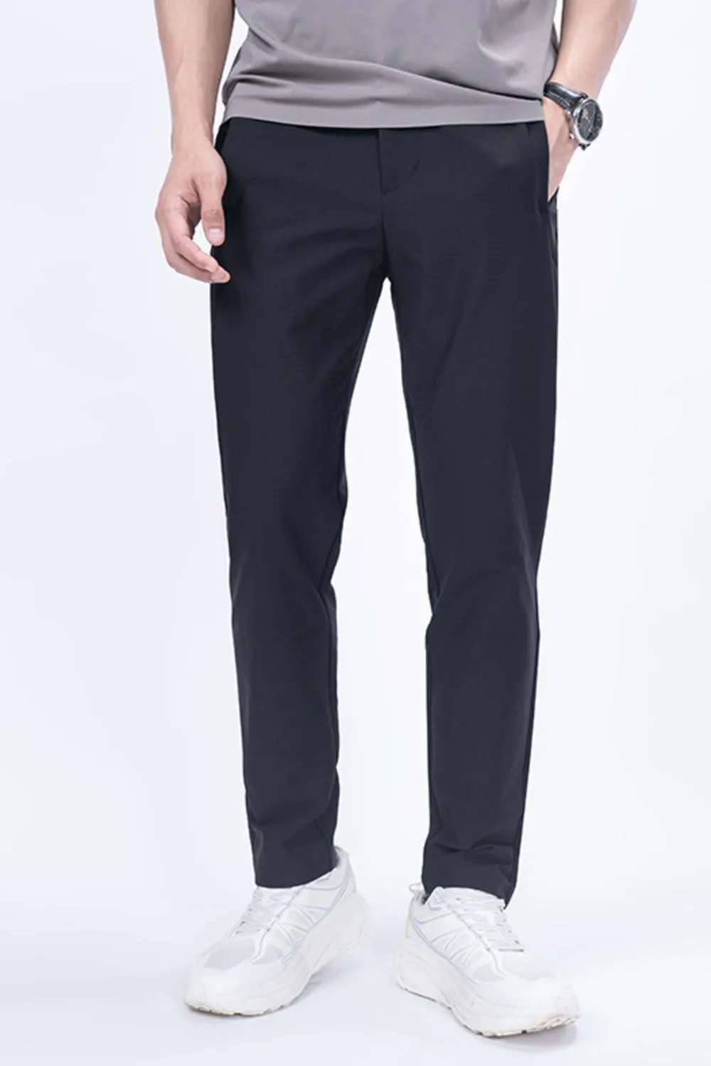 Men's Plus Size Classic Pocketed Casual Pants
