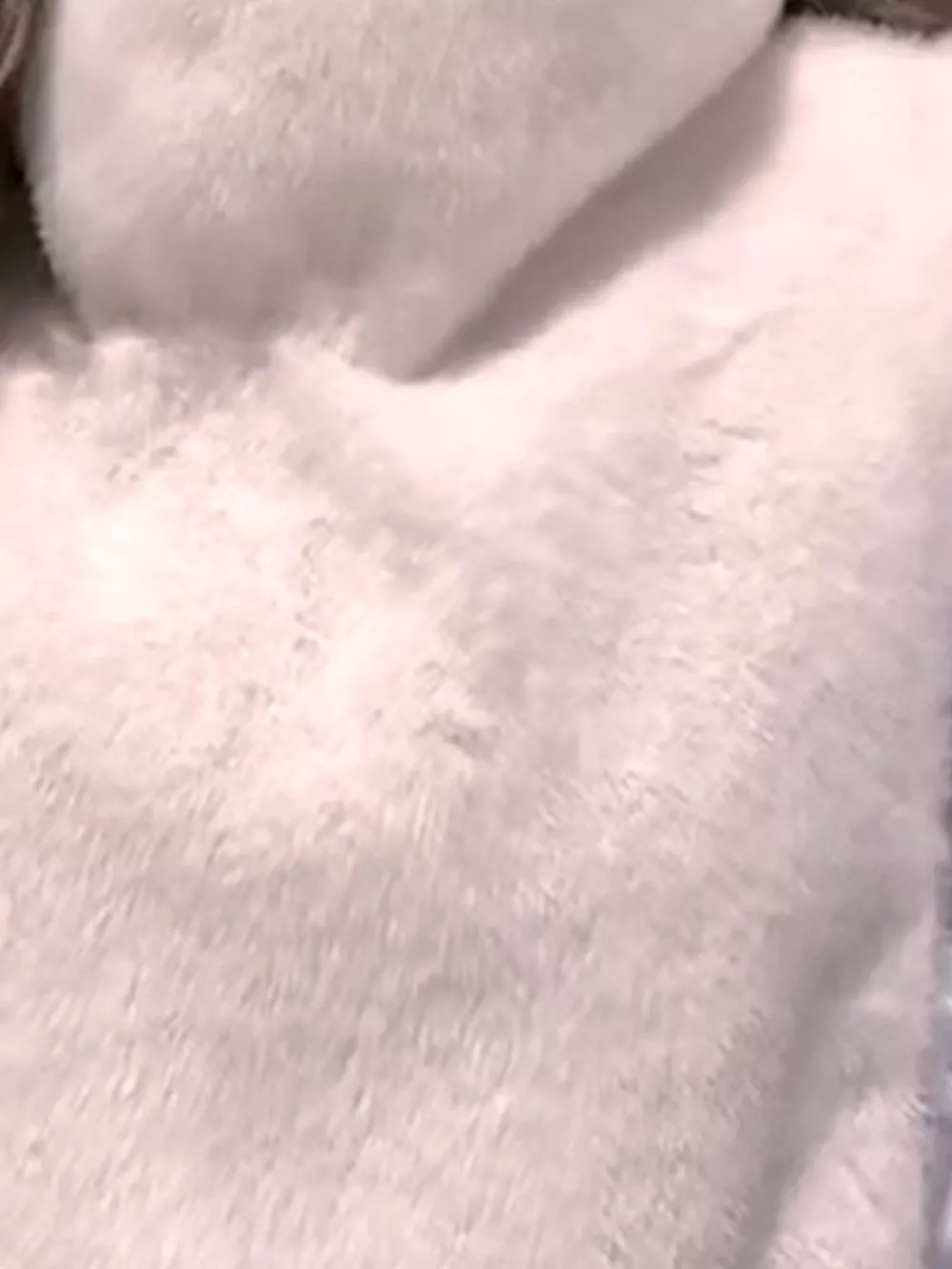 Plush Turtleneck Sleeveless Vest Coat, image 2