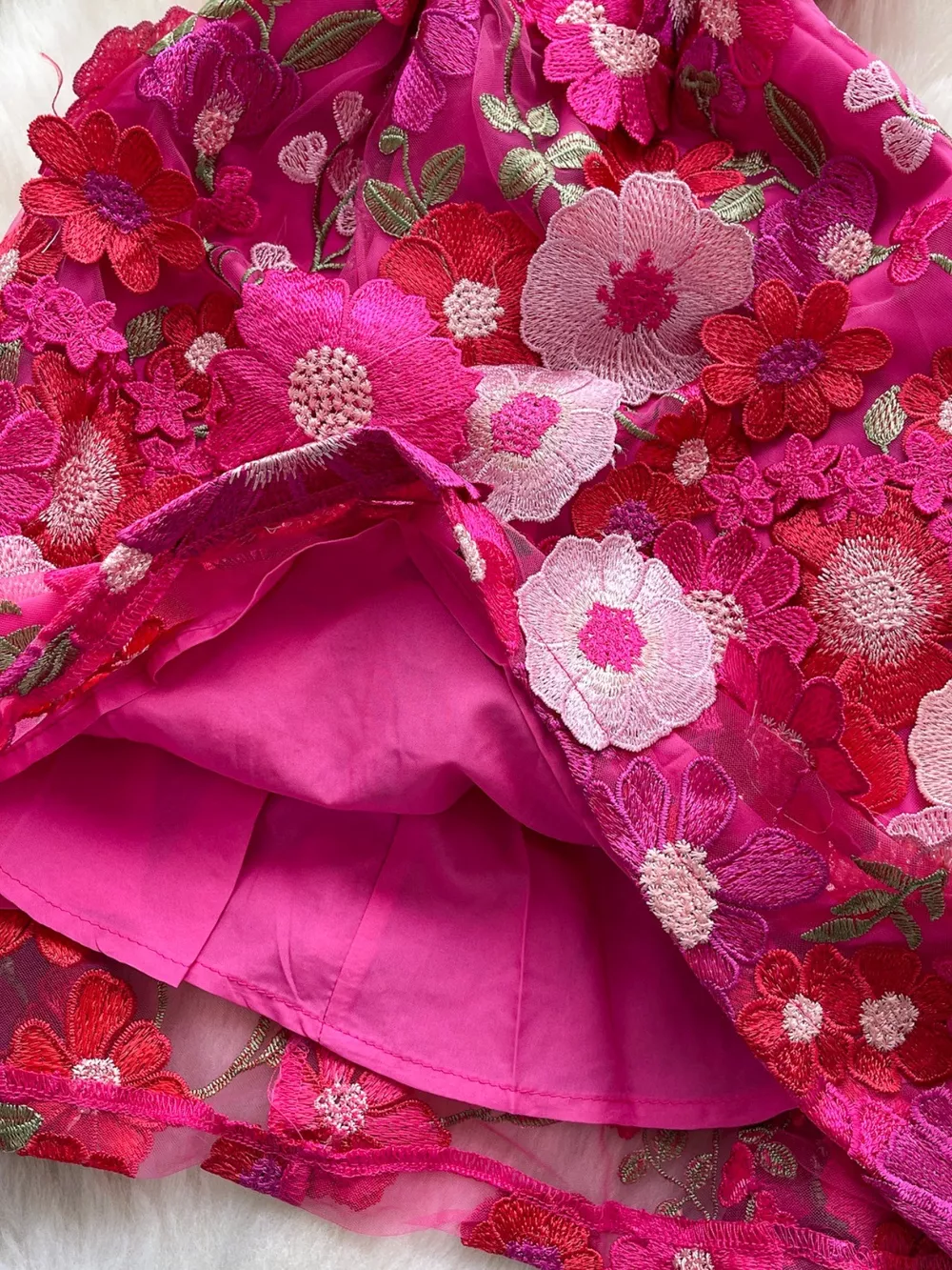 Floral Tie Waist Mini Dress, image 12
