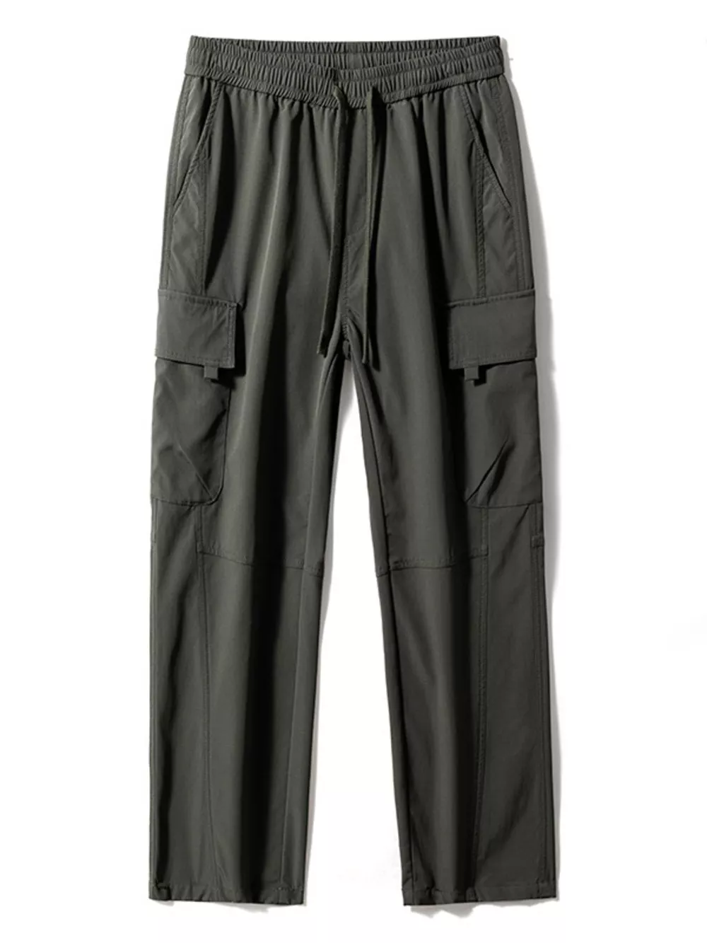 Men's Plus Size Cargo Wide Leg Pants, image 2