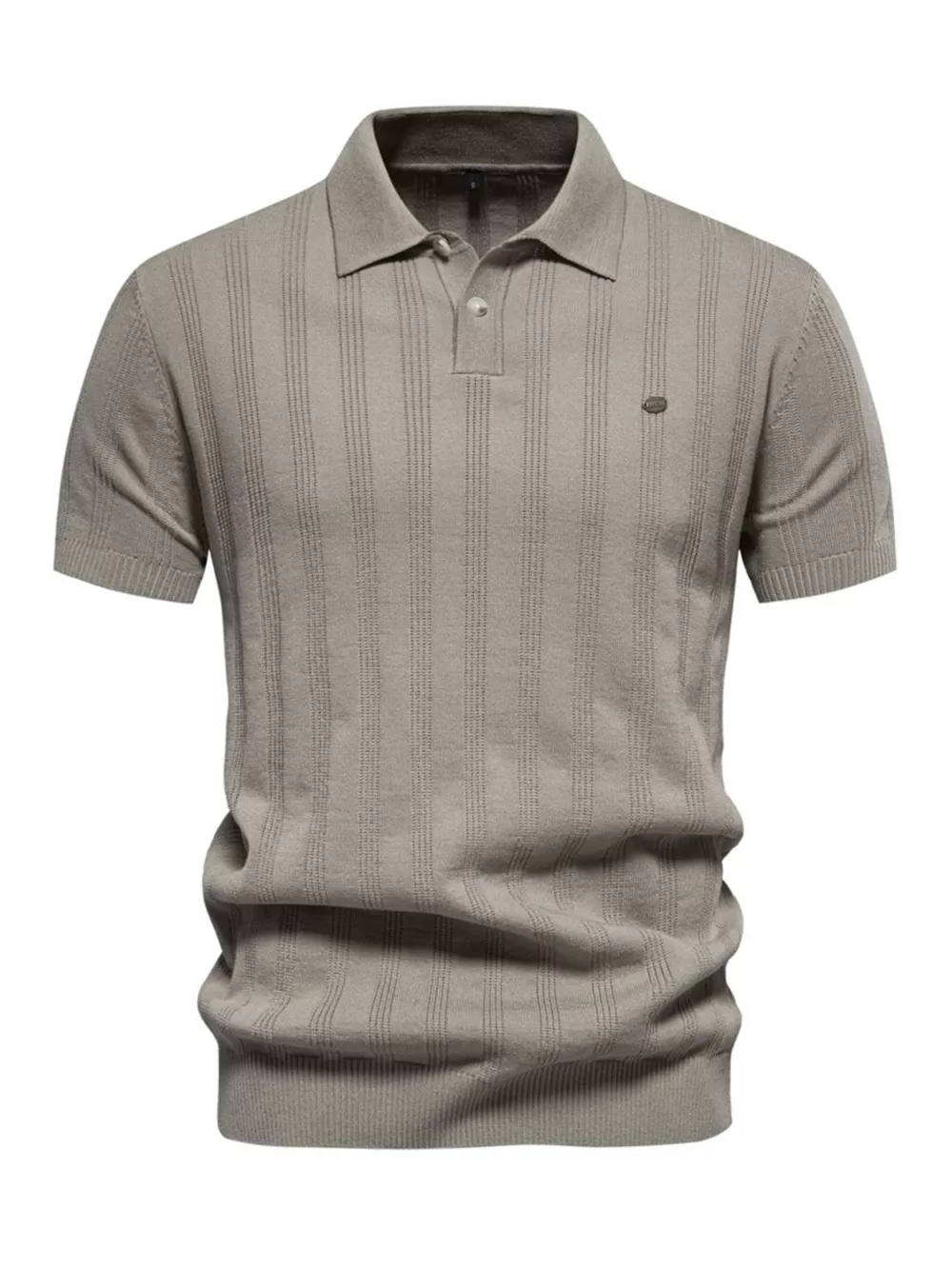 Men's Short Sleeve Knit Polo