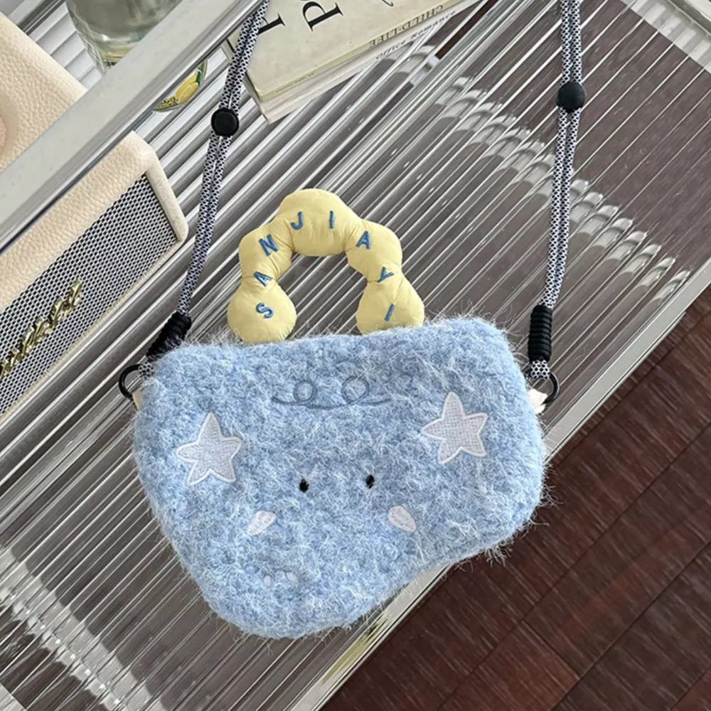 Cartoon Plush Crossbody Bag, image 10