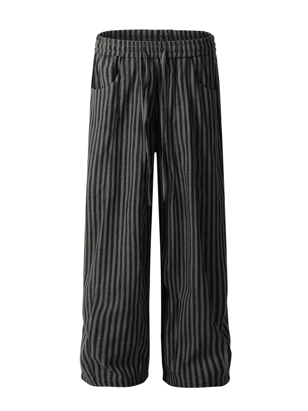 Men's Striped Casual Drawstring Pants