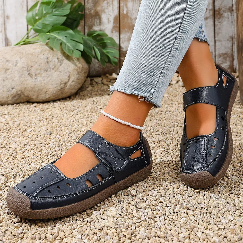 Round Toe Platform Slip-Ons, image 9
