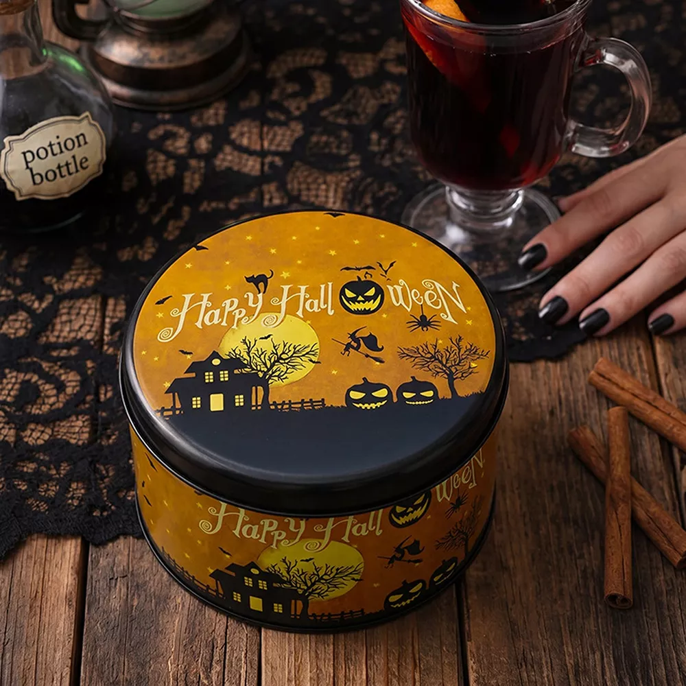 Halloween Decorative Metal Candy Tin, image 4