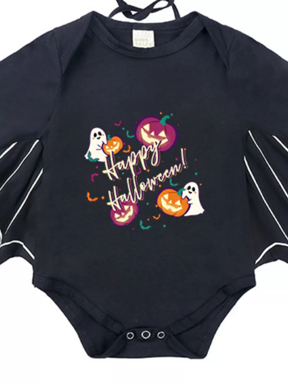 Children's Halloween Bat Bodysuit & Hat Costume Set, image 20