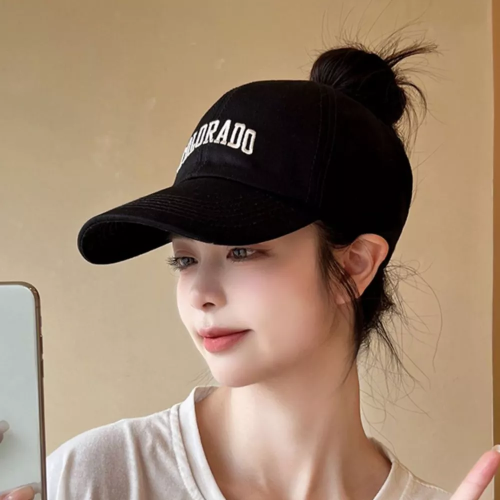 Embroidered Visor Hat, image 3