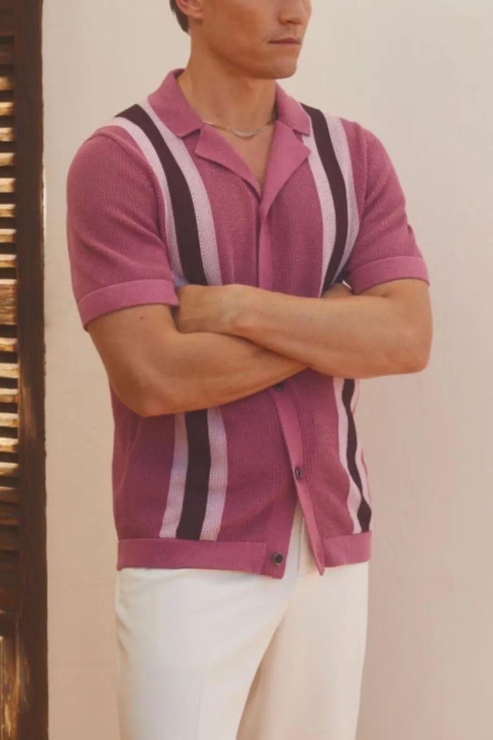 Men's Plus Size Button Down Short Sleeve Shirt, image 3