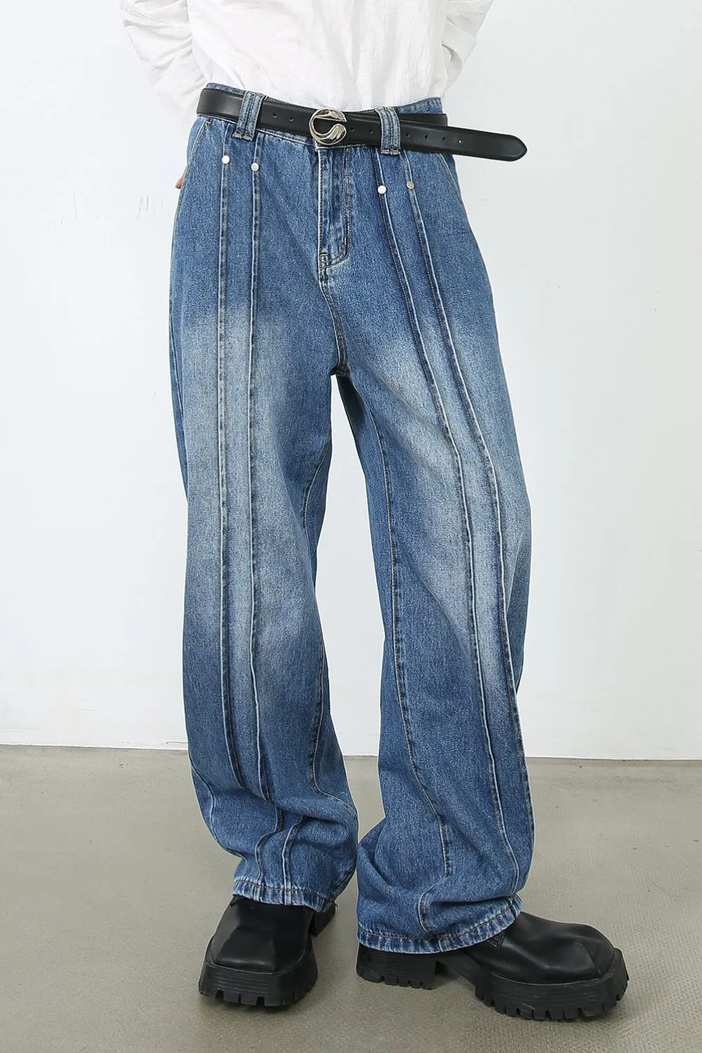 Men's Loose Fit Jeans, image 2