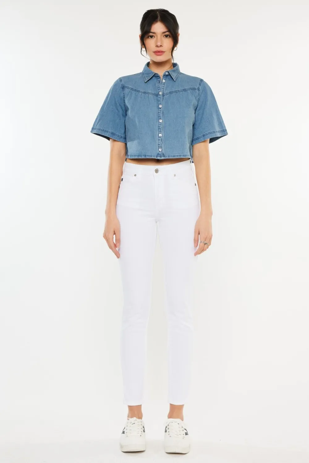 High Rise Ankle Skinny Jeans, image 3