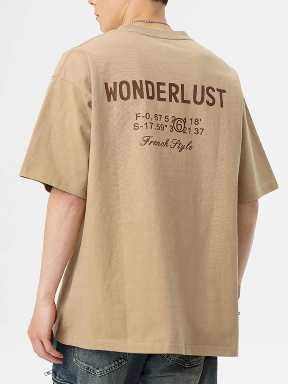 Men's Full Size Basic Style Oversized Round Neck Graphic T-Shirt Plus Size, image 2
