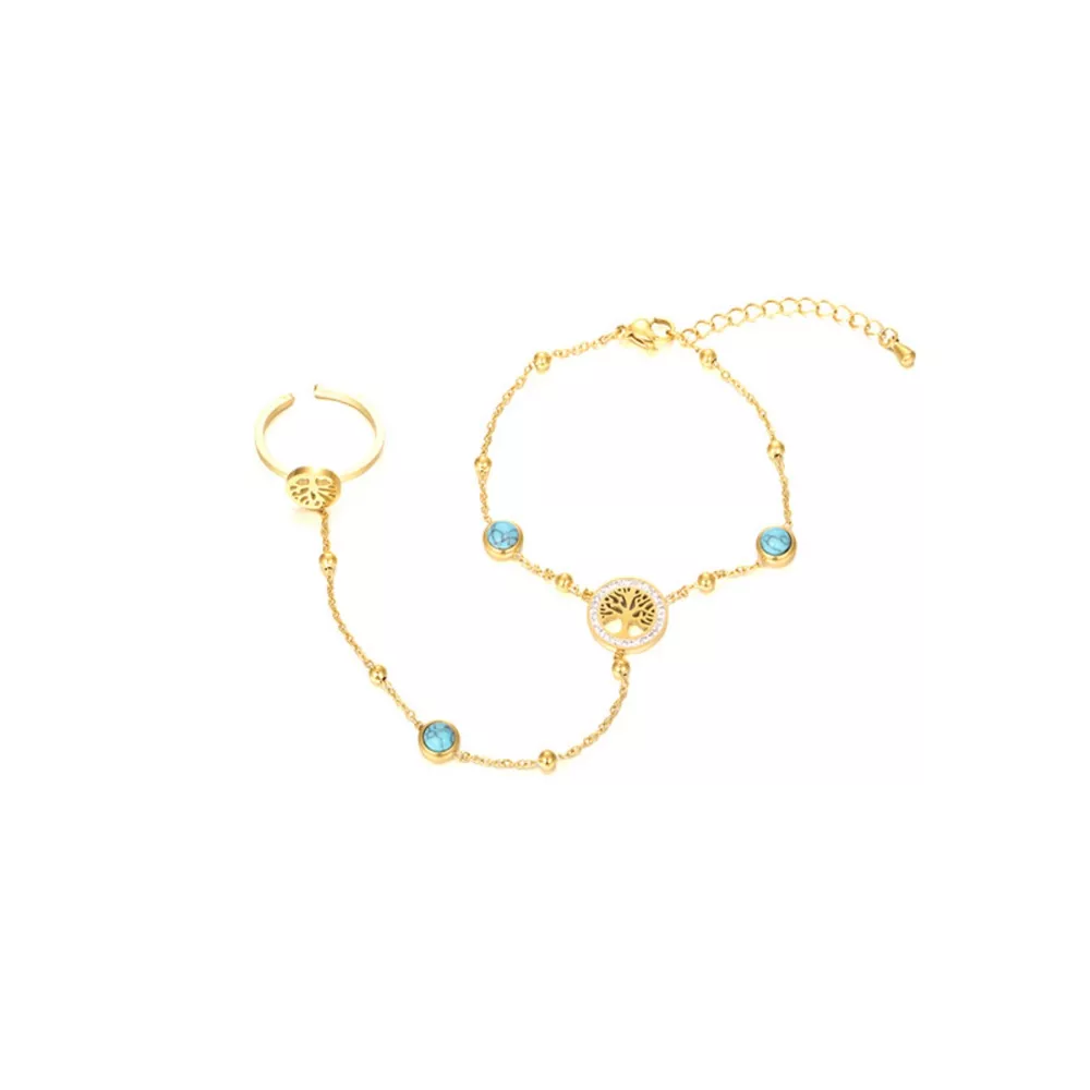 18K Gold-Plated Chain Bracelet, image 10