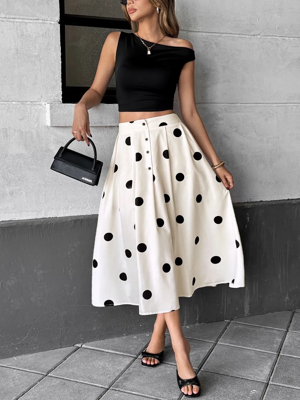 Polka Dot Skirt, image 2