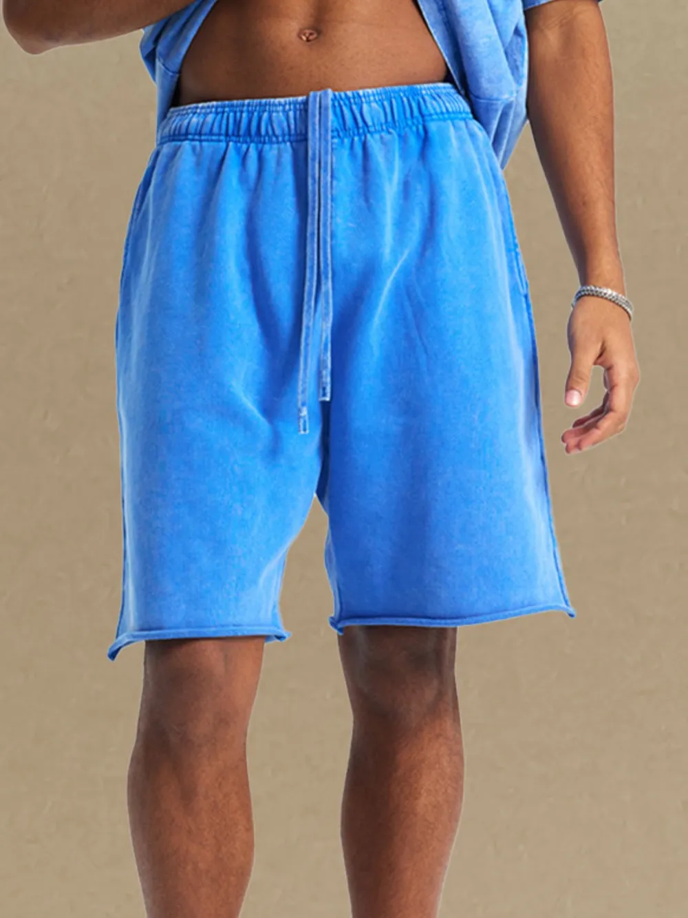 Men's Casual Drawstring Shorts, image 5