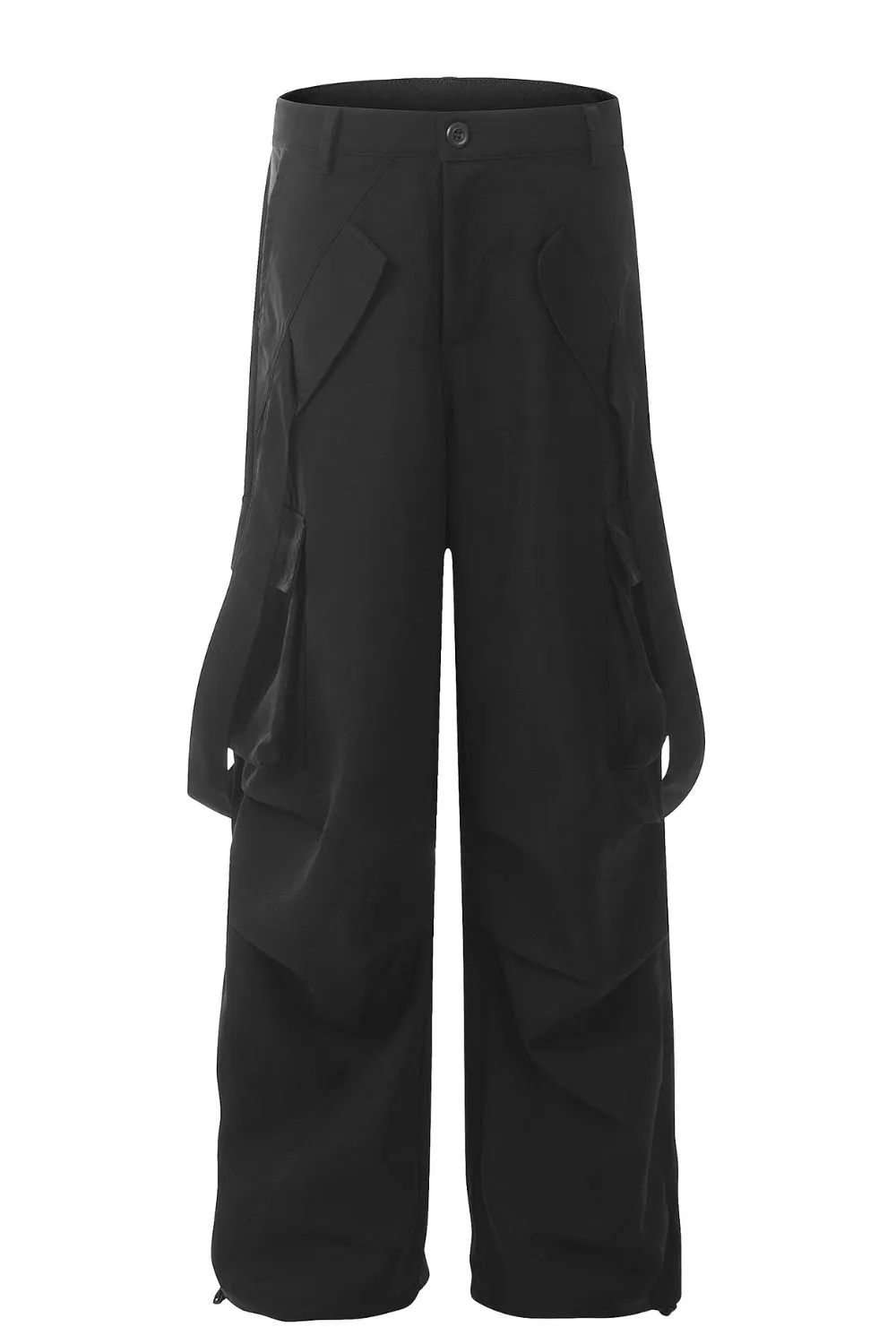 Men's Wide Leg Cargo Pants, image 2