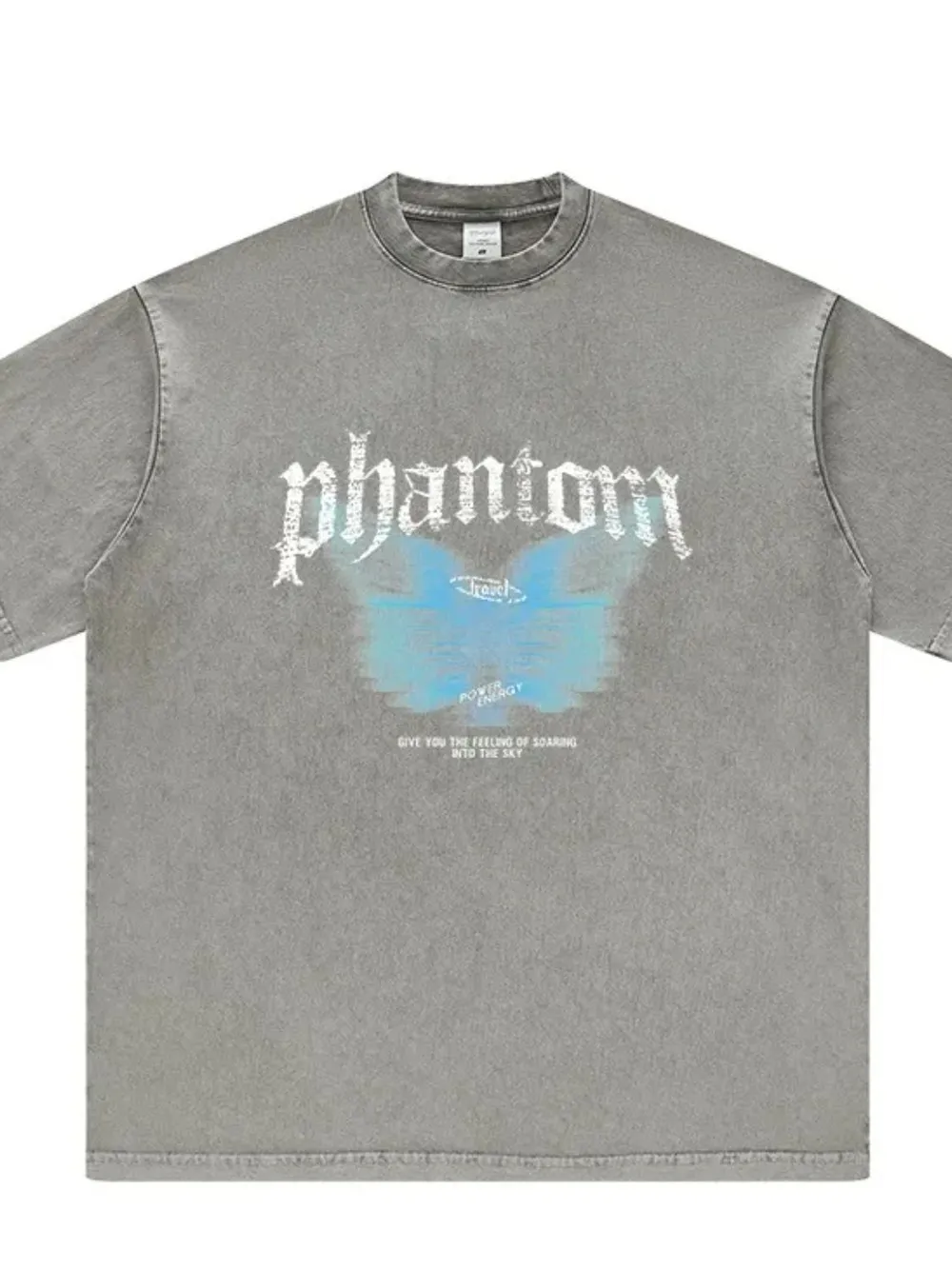 Men's Letter Round Neck Short Sleeve T-Shirt, image 3