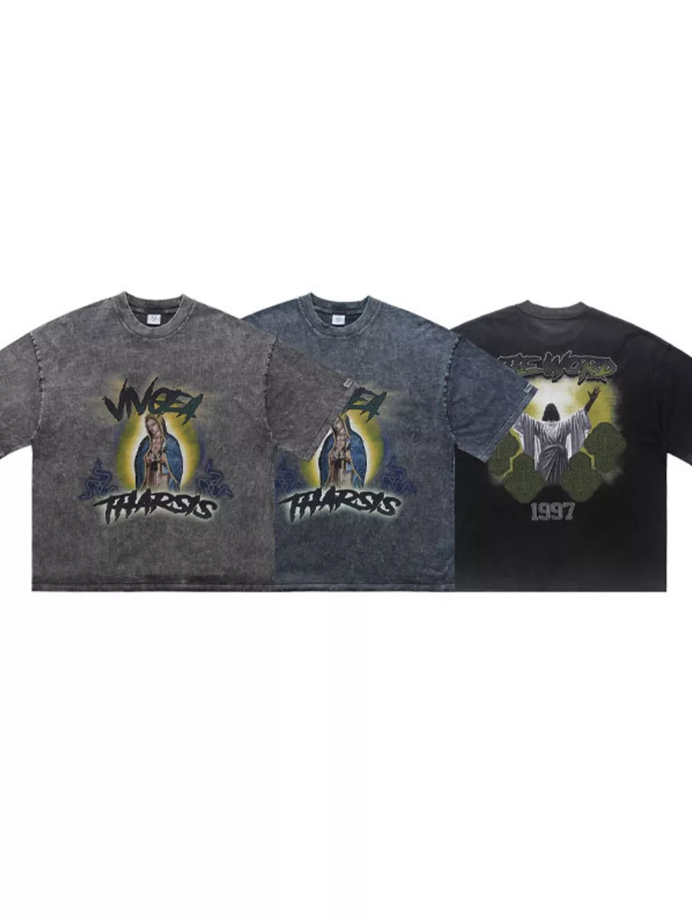 Men's Graphic Round Neck Short Sleeve T-Shirt, image 10