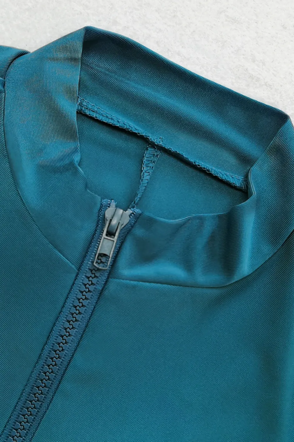 Cap, Quarter Zip Top and Pants Swim Set, image 9