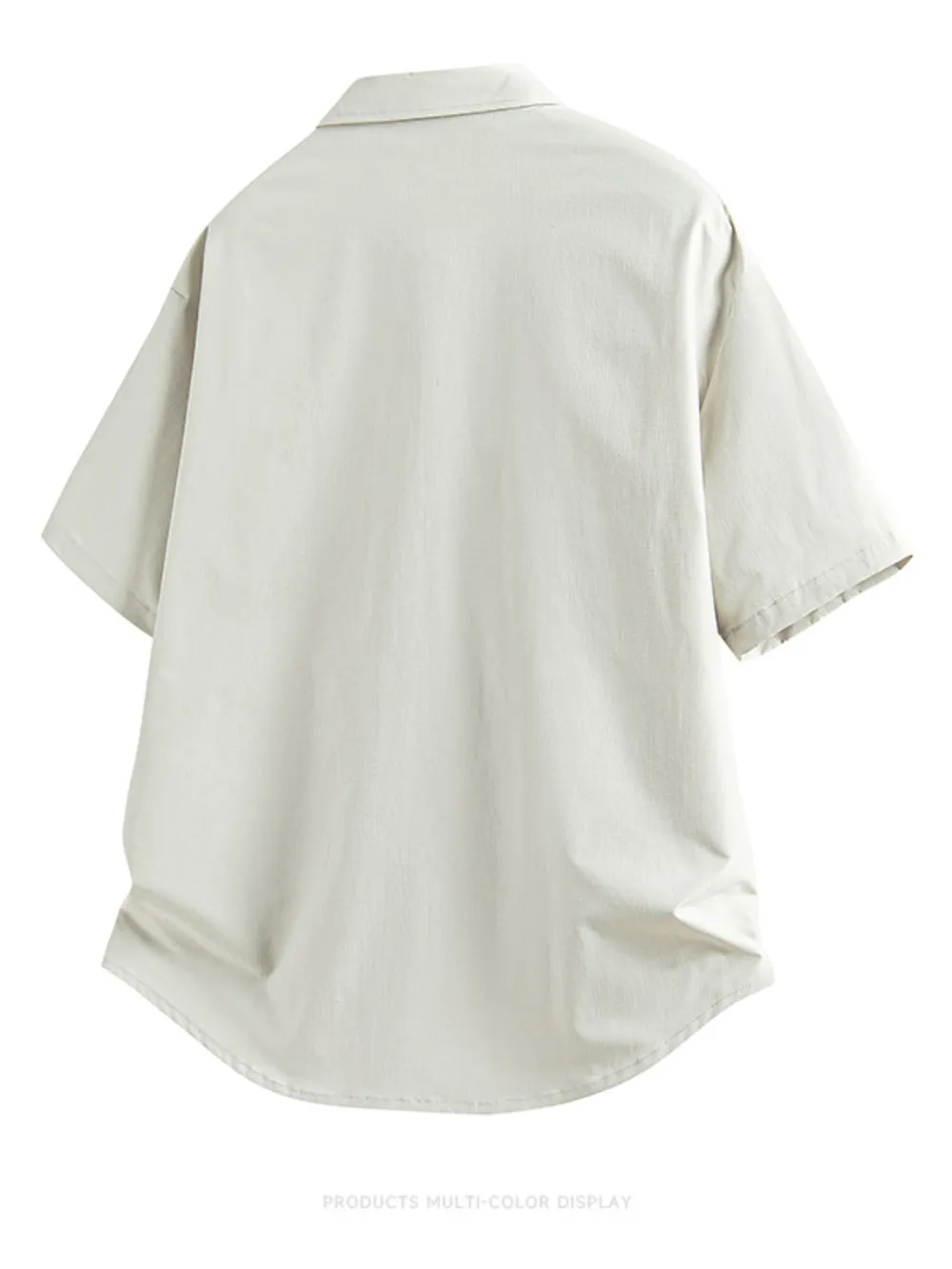 Men's Full Size Snap Down Short Sleeve Shirt Plus Size, image 6