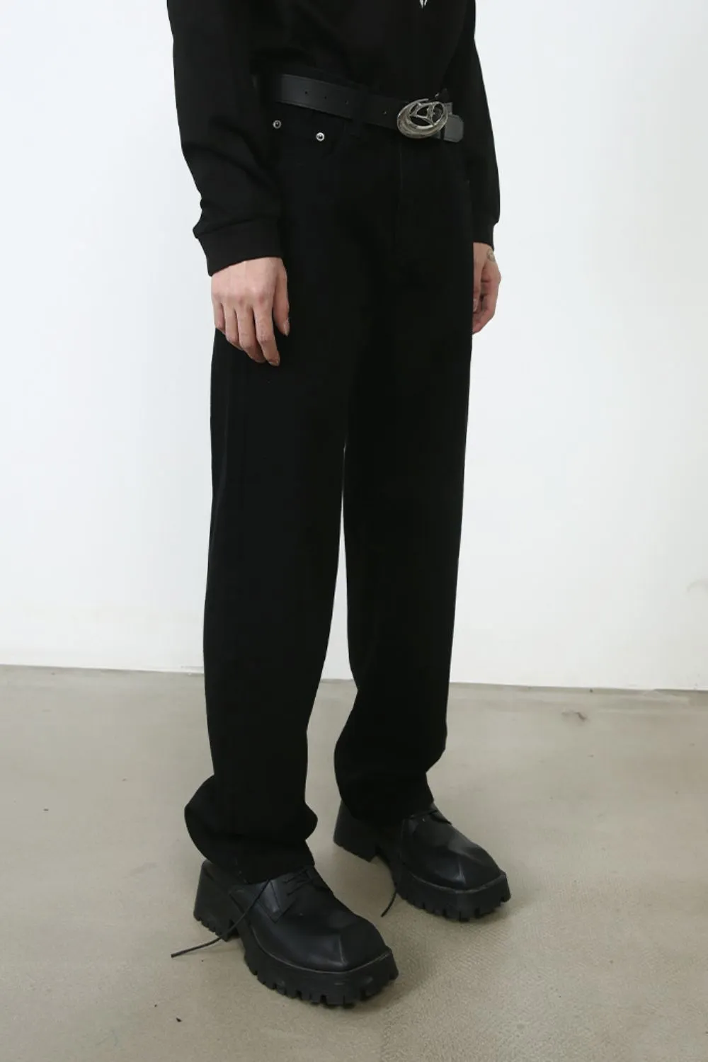 Men's Mid Rise Jeans with Pockets, image 3