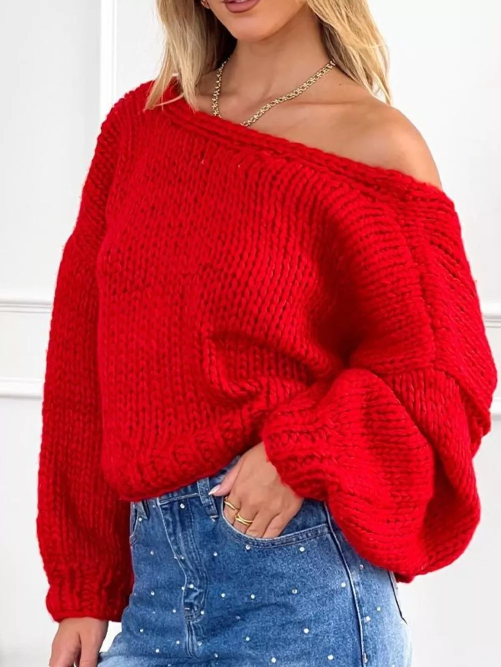Chunky Knit Tie-Front Cardigan, image 5