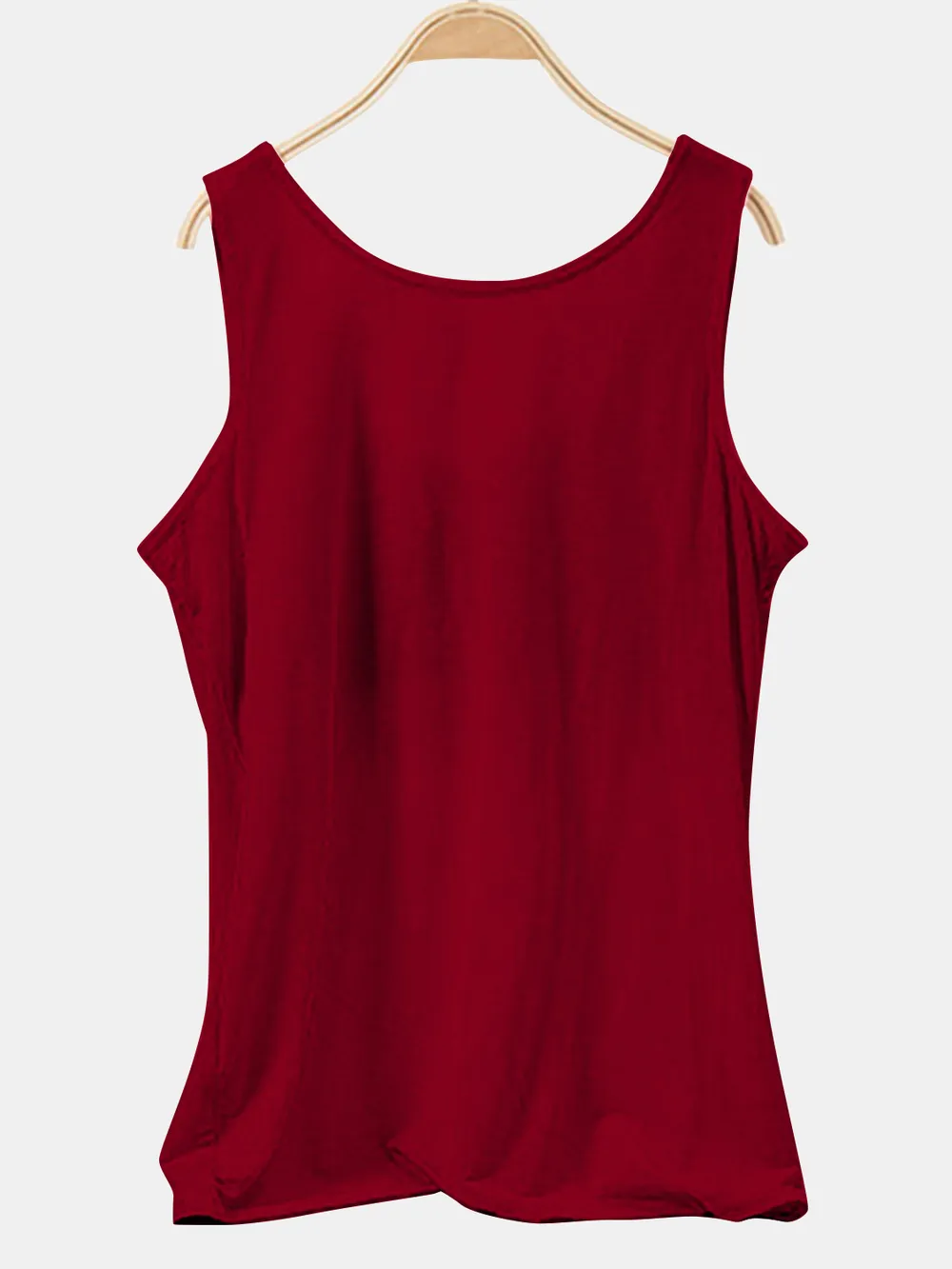 Scoop Neck Wide Strap Tank, image 17