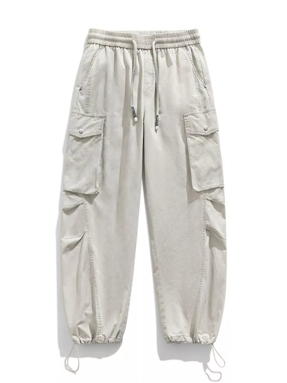 Men's Plus Size Casual Loose Fit Cargo Pants, image 10