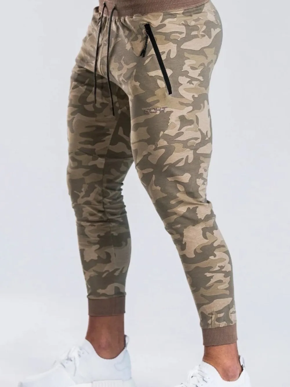 Men's Camouflage Drawstring Active Pants, image 2
