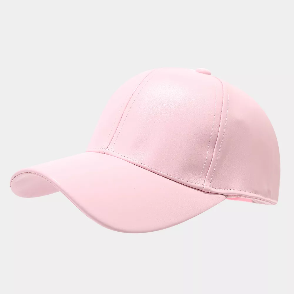 PU Leather Baseball Cap, image 2