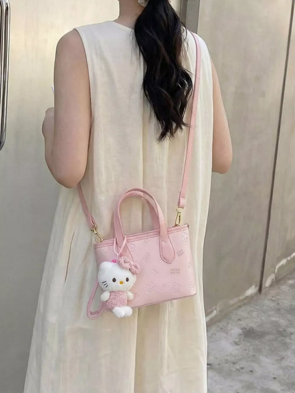 Cat Embossed Crossbody Bag, image 3
