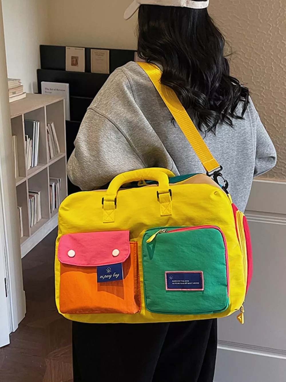 Duffel Bag with Multiple Pockets, image 4