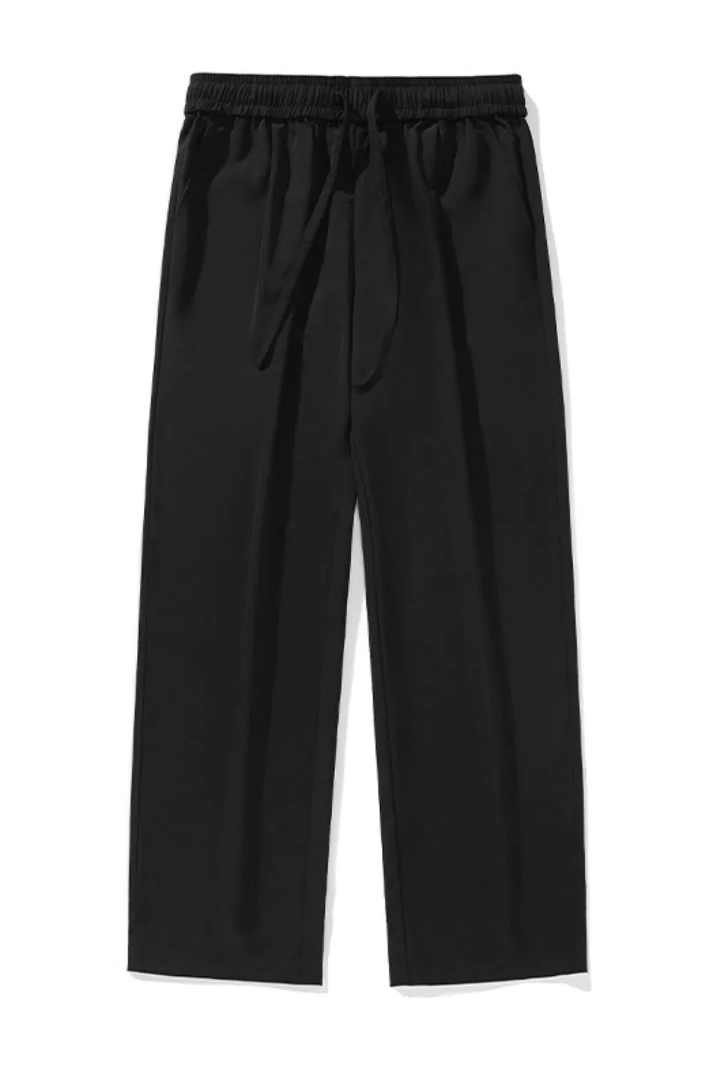 Men's Plus Size Drawstring Wide Leg Pants, image 5