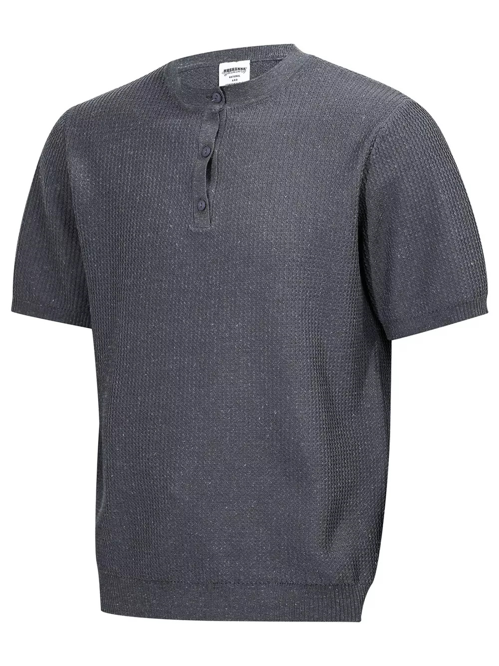 Men's Textured Knit Short Sleeve Top, image 4