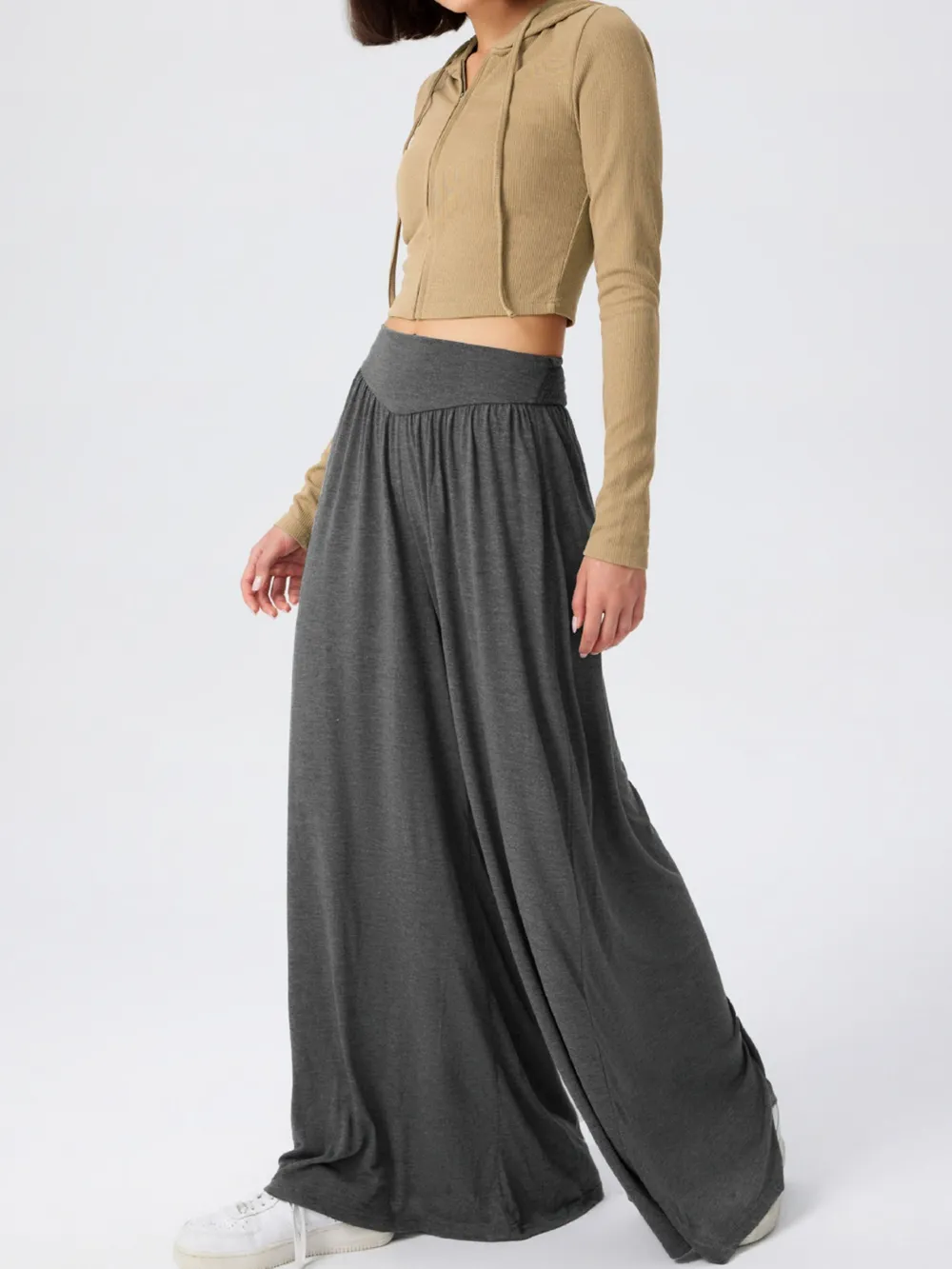 High Waist Wide Leg Pants, image 3