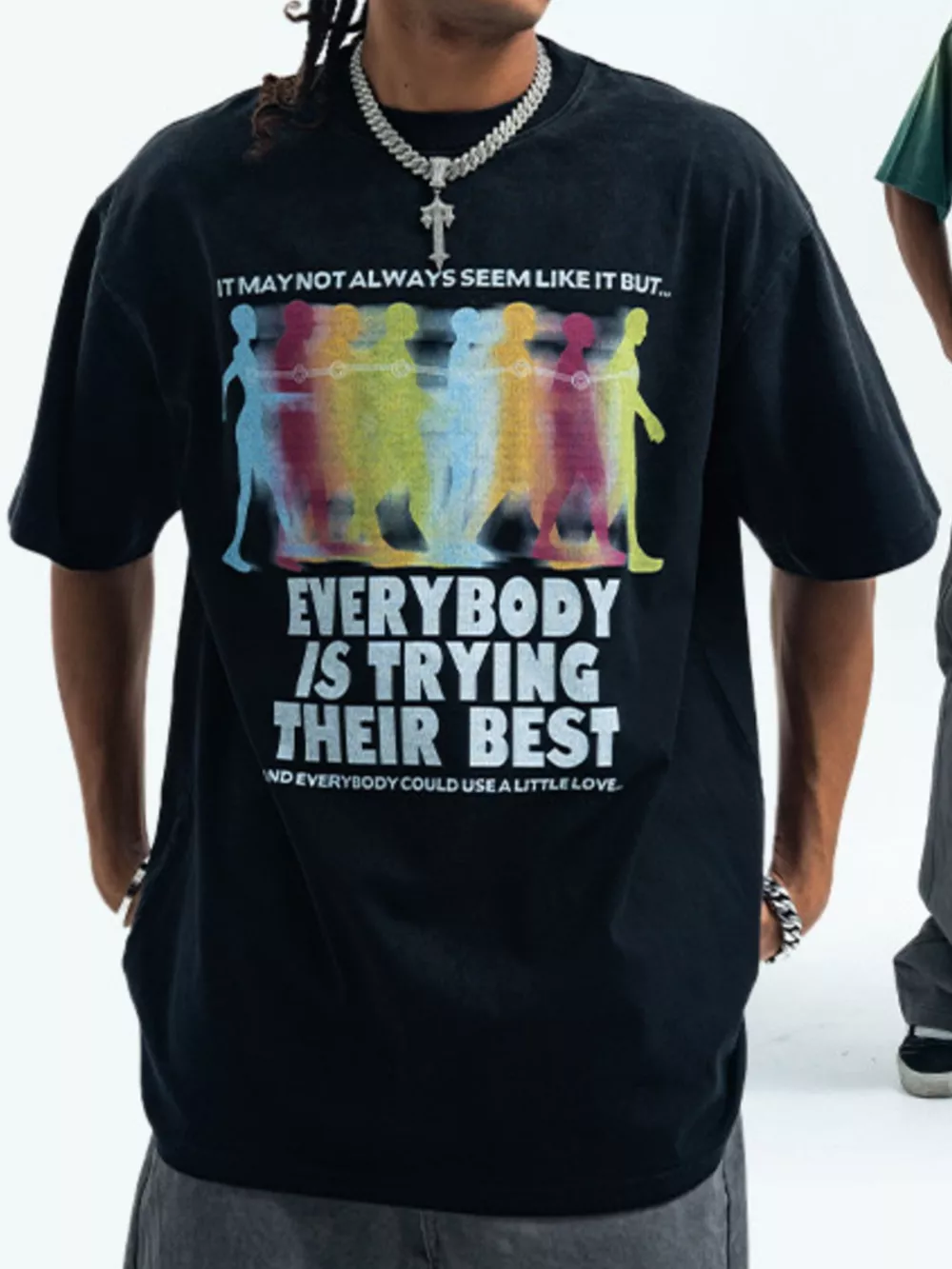 Men's Graphic Round Neck Short Sleeve T-Shirt, image 5
