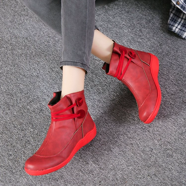 Button Detail Ankle Boots, image 12