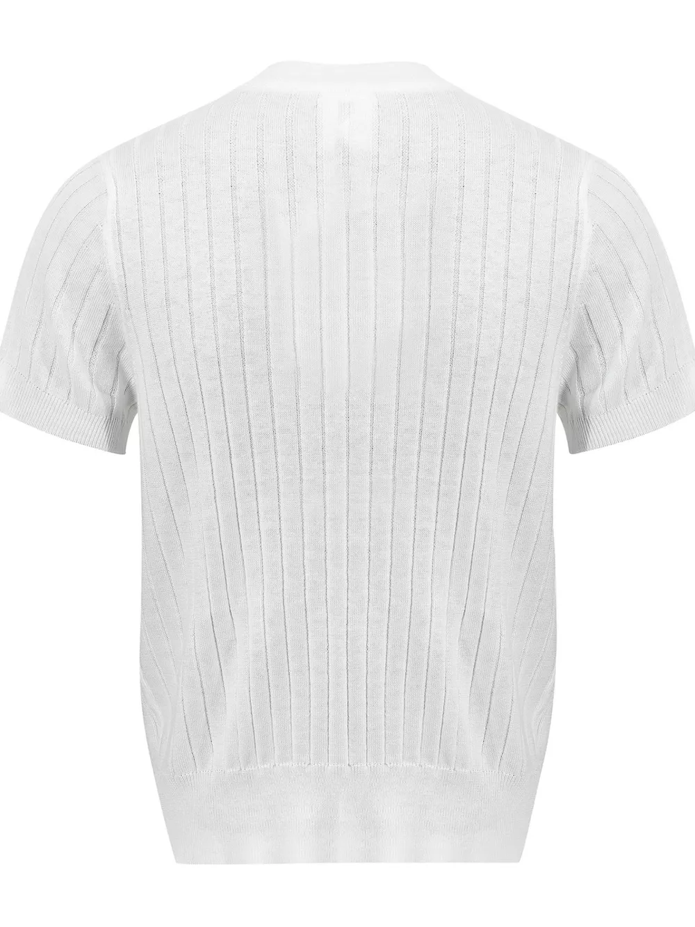 Men's Short Sleeve Ribbed Knit Top, image 3