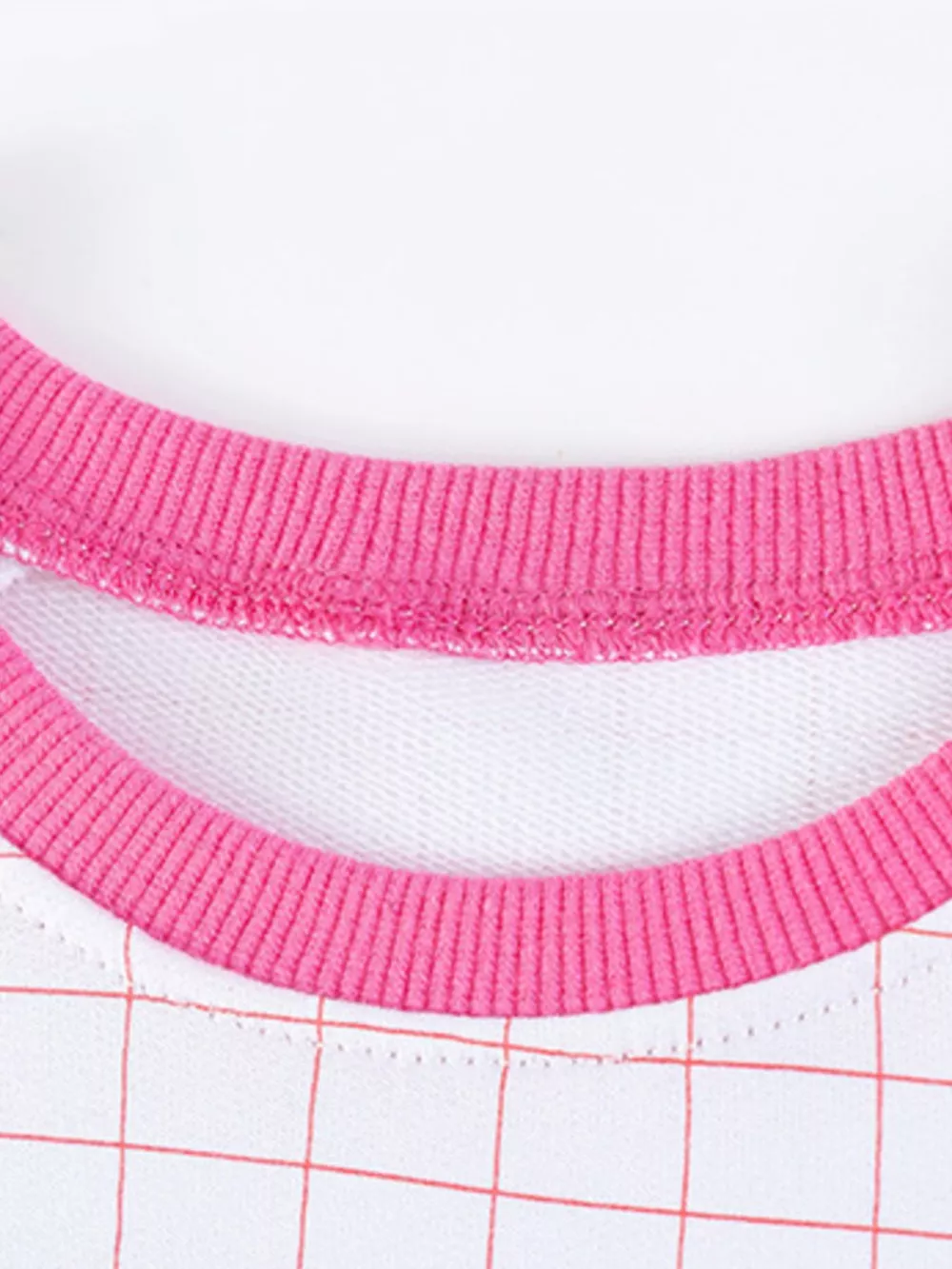 Children's Strawberry Embroidered Round Neck Dress, image 2