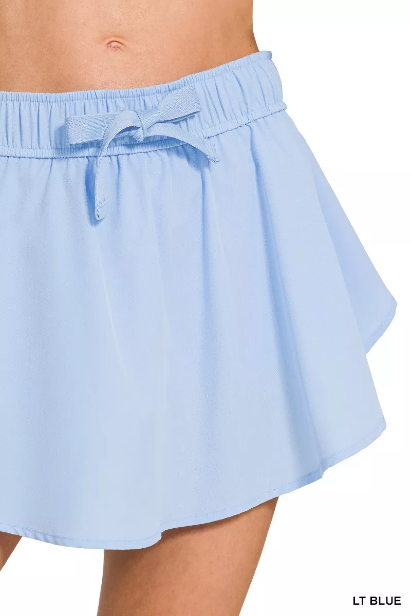 Soft Woven Active Skorts with Pockets, image 10