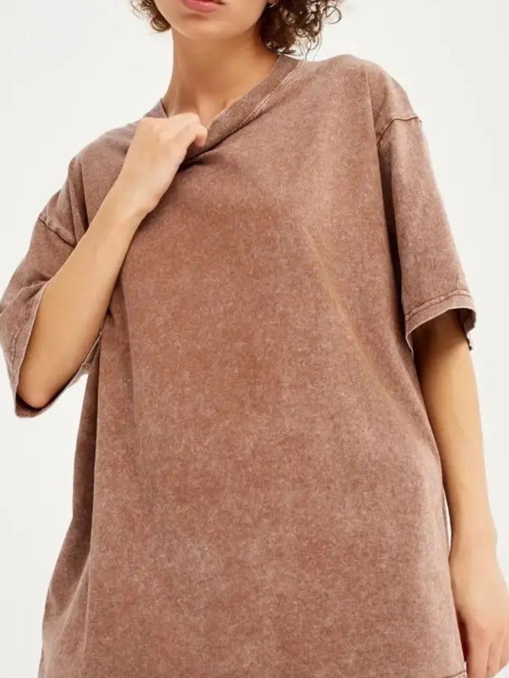 Round Neck Short Sleeve T-Shirt, image 2